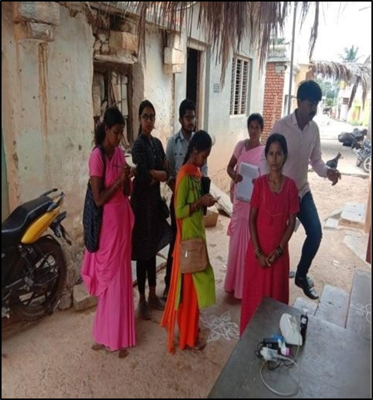 health inspection during survey
